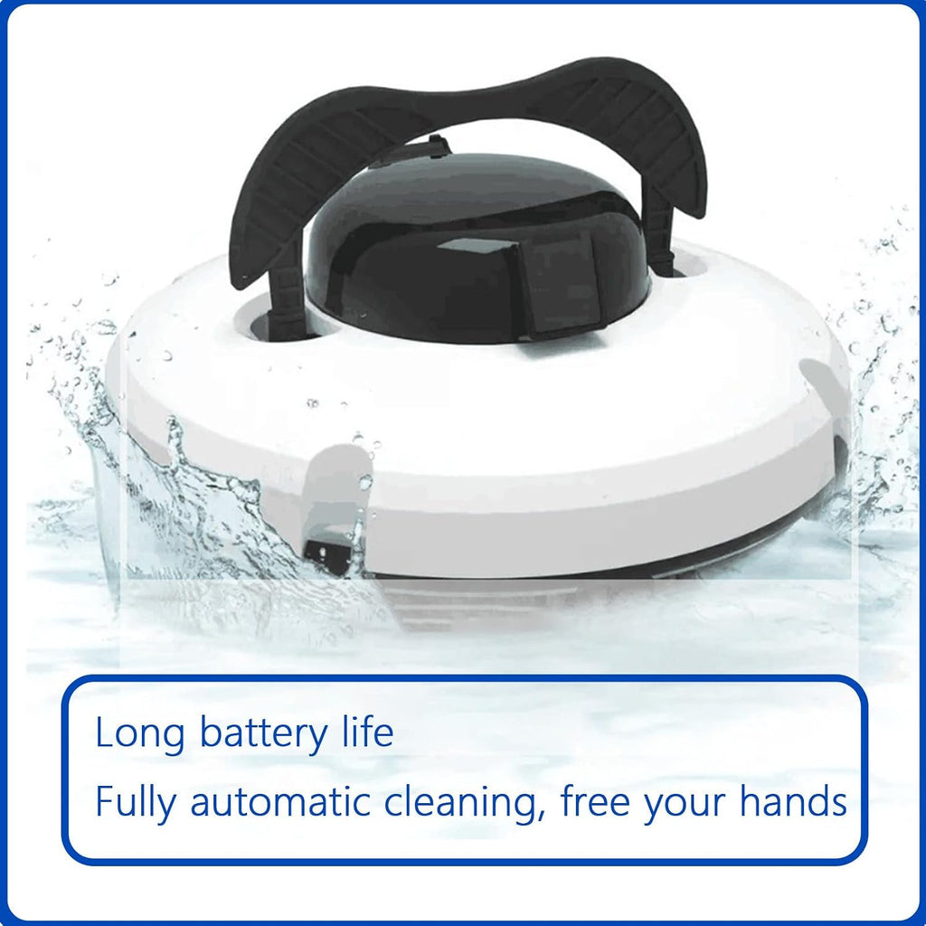 Automatic Pool Cleaners, Cordless Automatic Pool Cleaner, Fully Automatic Pool Cleaning Robot, Intelligent Pool Vacuum Cleaner,Robotic Pool Vacuum Cleaner