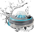65 Cordless Robotic Pool Cleaner for Above Ground & Inground Pools, Automatic Pool Floor Vacuum with Dual Filtration, 75 Min Runtime, Transparent Design for Leaves, Sand & Debris