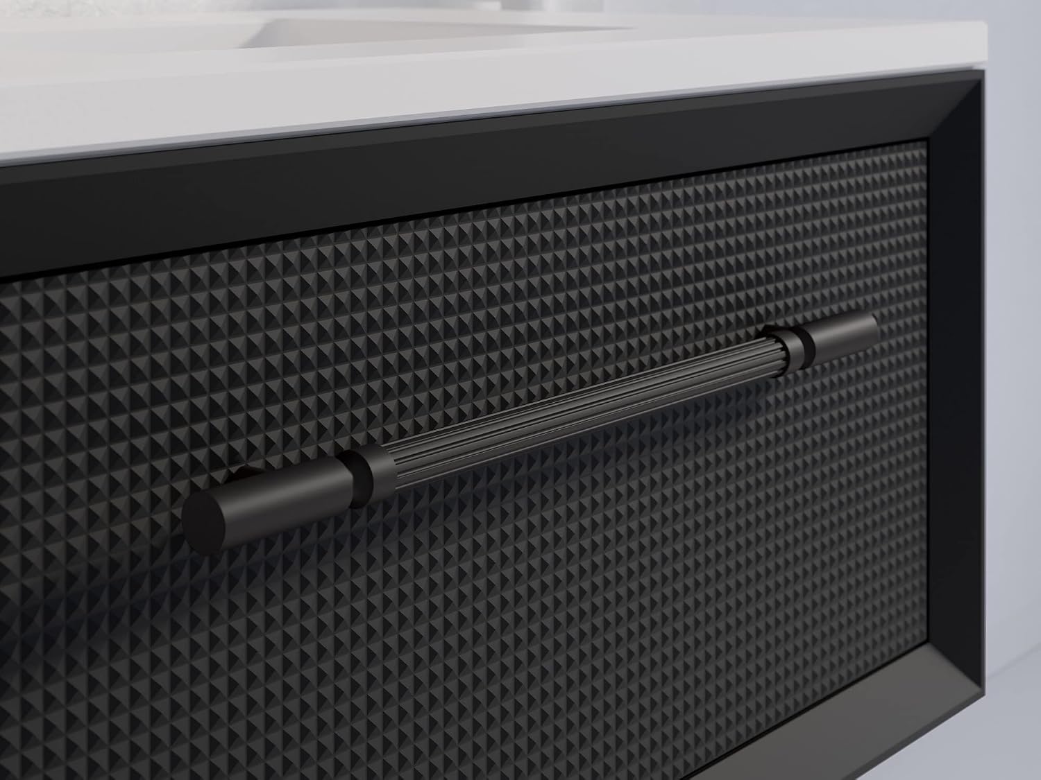 Kohler 33565-BL Enivo Drawer Pull, MatteBlack