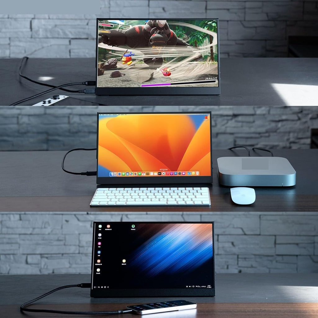 Second Screen 13.3' FHD 1080P 60HZ Travel Portable Monitor for Laptop, Ultra-Slim External Screen Extender Gaming