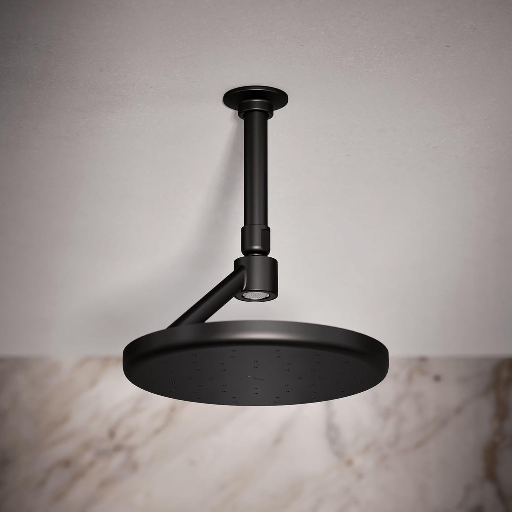 Kohler 26301-BL Statement® Open Rain iconic single-function rainhead,' 2.5 gpm, Matte Black