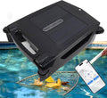 Pool Skimmer Cleaner, Automatic Cordless Robot Solar Powered with Solar & Fast Dual Charging, App Support, 1076 Sq.Ft Coverage, Smart Obstacle Avoidance for All Swimming Pool