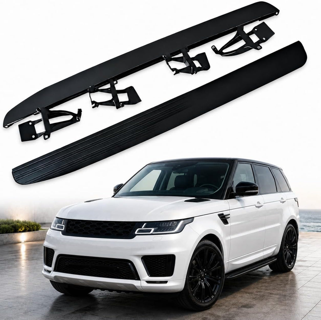 US Stock 500LBS Side Steps for Range Rover SWB 2013-2021 L405/Range Rover Sport L494 2014-2022 Running Boards Nerf Bars Heavy Duty Easy Install Original Style