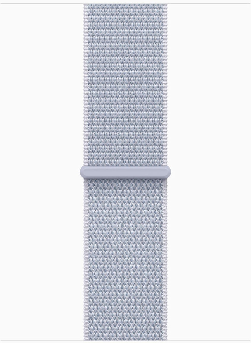 Apple Watch Series 10 [GPS + Cellular, 46mm] - Silver Aluminum Case with Blue Cloud Sport Loop, One Size (Renewed)