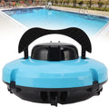 Fully Automatic Wall Climbing Pool Cleaning Robot, with Ultra-Fine Filters - Vacuum Cleaner for Pool,120 mins runtime White (Blue)