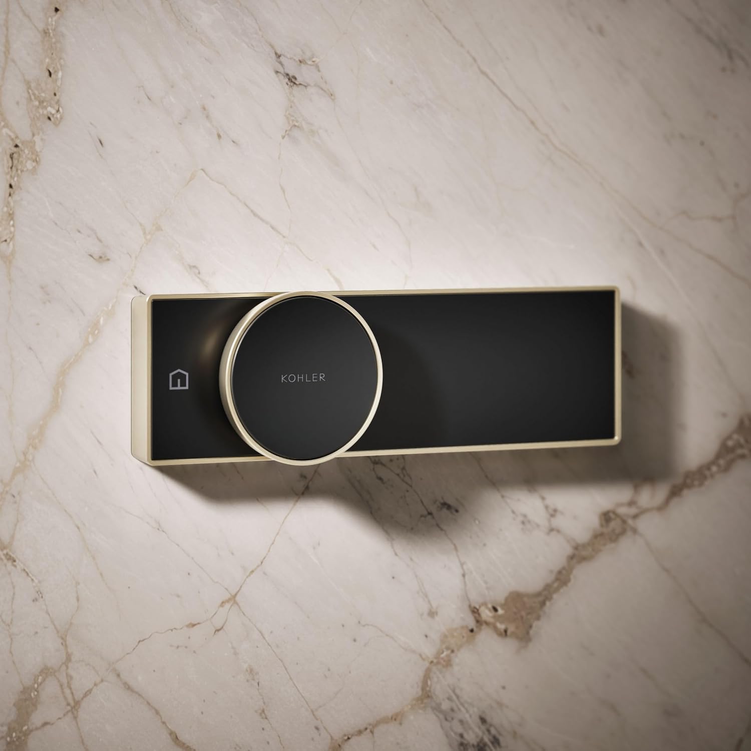 KOHLER Anthem + Digital Control Steamhead in Vibrant Brushed Bronze, Large Dial for Easy Temperature + Flow Rate Adjustment, Features System Warm-Up + Pause Option, Includes Optional Flow Restrictor