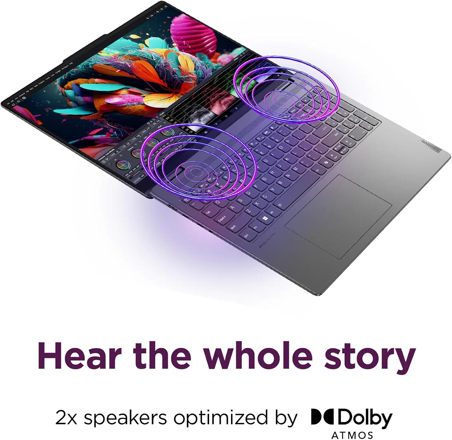 Lenovo Yoga 7 2-in-1 16IML9 2024 Laptop 16' WUXGA IPS Touchscreen 12-Core Intel Ultra 5 125U 16GB LPDDR5 2TB SSD Thunderbolt 4 Wi-Fi 6E Backlit Keyboard Fingerprint Win11 Pro w/ONT 32GB USB