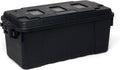 Plano Storage Trunk, Black, Medium, Lockable Storage Box, Airline Approved Sportsman Trunk, Hunting Gear and Ammunition Bin, Heavy-Duty Containers for Camping, 68-Quart