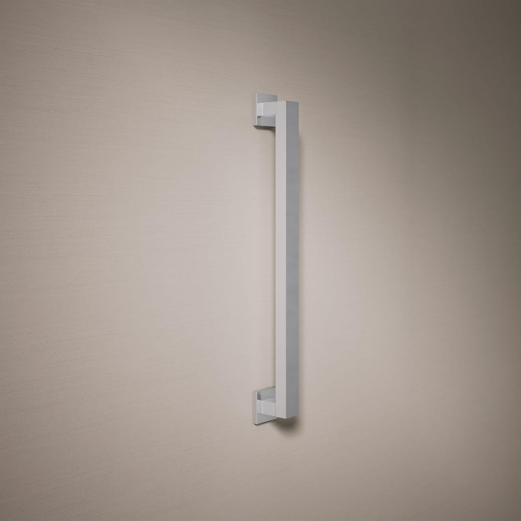KOHLER K-23294-CP Square 18 Inch Grab Bar, Installation Hardware Included, 300lb Capacity, Polished Chrome