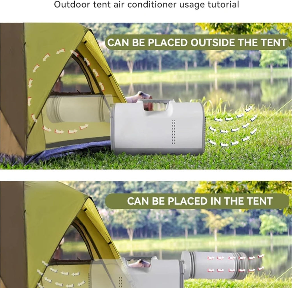 Car Air Conditioner, Cooling Power Mini Portable AC Electric Air Conditioner For Car, RV And Outdoor Use,for Classic Car RV Van Auto Truck