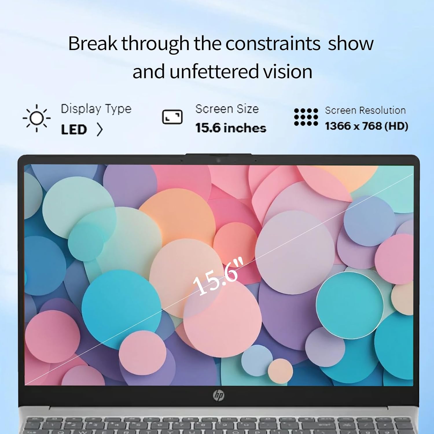 HP Touchscreen Laptop 2025 Flagship 15.6' HD, w/Office Lifetime, 6-Core Intel i3 1315U Processor(Beat i3-1115G4), External DVD Drive, Wi-Fi, Win 11 Pro(16 GB RAM, 512 GB Storage)