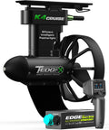 K4C Paddle Board Motor Low-Noise Electric Fin Max 22lb Thrust/6MPH,190Wh B2 Battery for 2.5h,Steerable Kayak Trolling Sup Motor Kit with Intelligent Remote,Edge Underwater Thruster