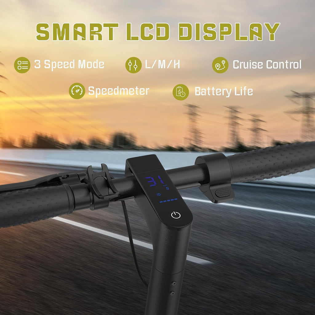 Qlaway 8.5' E Scooter for Adults 19/22 MPH 350/500W Motor 187.2/288.6/441WH Battery, Motorized Scooter Up to 22 Miles Range, Foldable Bearing 265 LBS/APP Control