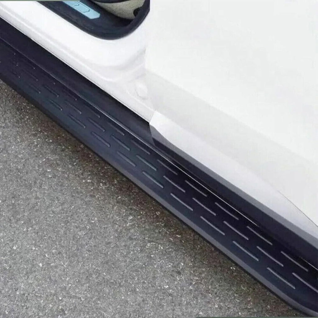 2Pcs Running Board Fit for Nissan Pathfinder 2022-2025, Fixed Side Steps Nerf Bar Pedal Protector Rail Board, Black Aluminum
