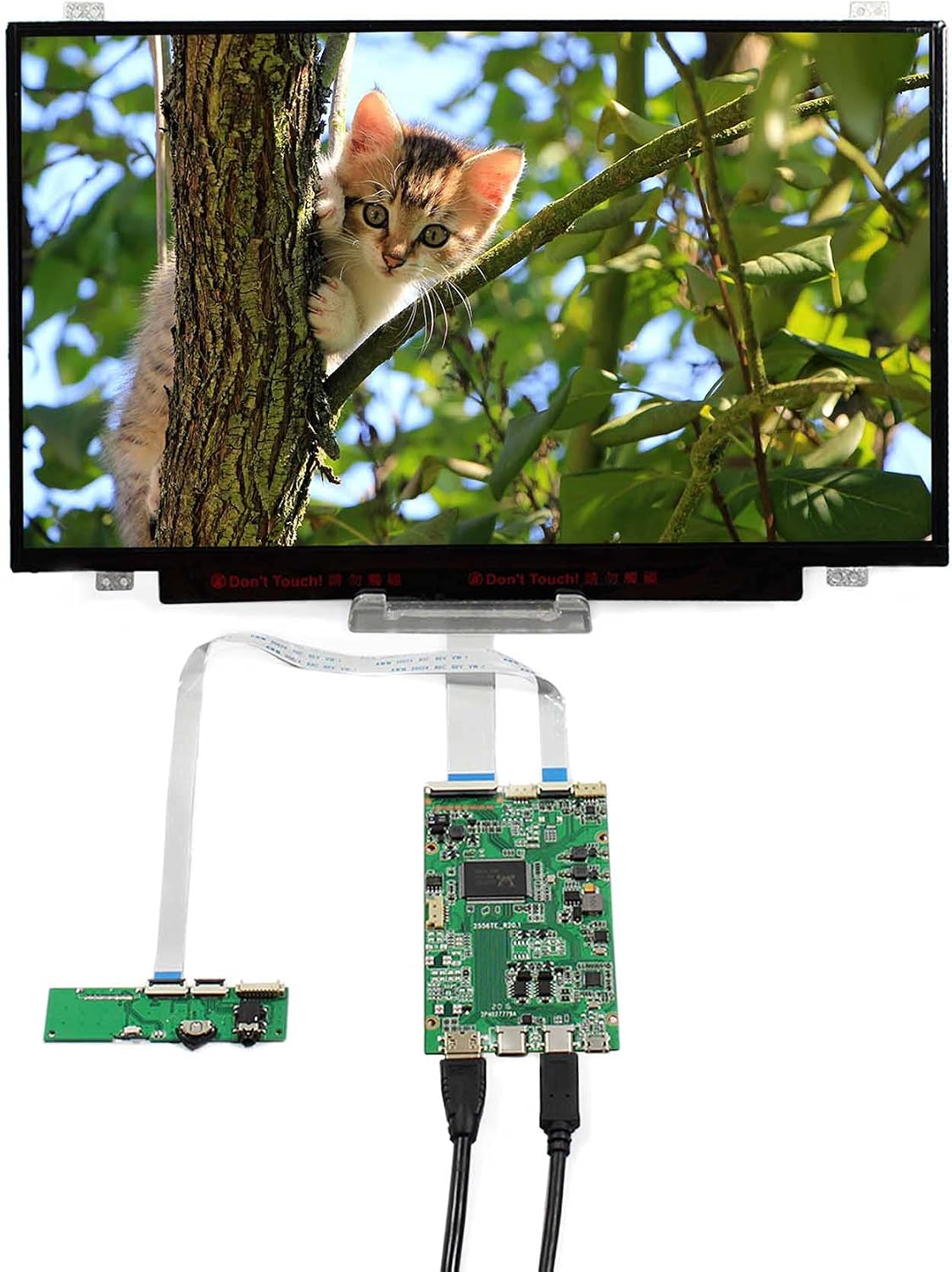 VSDISPLAY 14' 14 Inch 1920X1080 IPS LCD Screen with USB C LCD Controller Board VS-RTD2556HC-V2