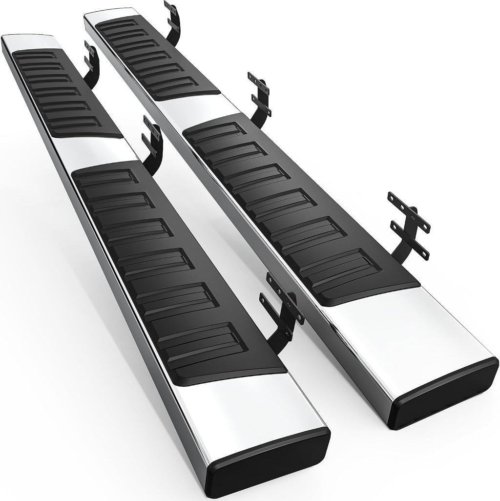 AUTOSAVER88 Running Boards Compatible with 2019-2026 Dodge Ram 1500 New Body Style Crew Cab with 4 Full-Size Doors (Excl. 1500 Classic), Stainless Steel Side Step Nerf Bar