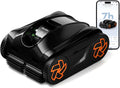 iGarden K70 Robotic Pool Cleaner K Series, 7H Battery Life Cordless Robotic Pool Vacuum, Turbo 200% Suction, Smart 3D Navigation, Touchscreen, for Inground Ground & Above Ground Pools, Black