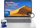HP 17 inch Touchscreen Laptop, Intel 10-Core 7 150U, 16 GB RAM, 1 TB SSD, 17.3 inch Touchscreen HD+, Long Battery Life, Fast Charge, WiFi 6, Bluetooth 5.3, Win 11 Pro, Microsoft Office Pro Lifetime