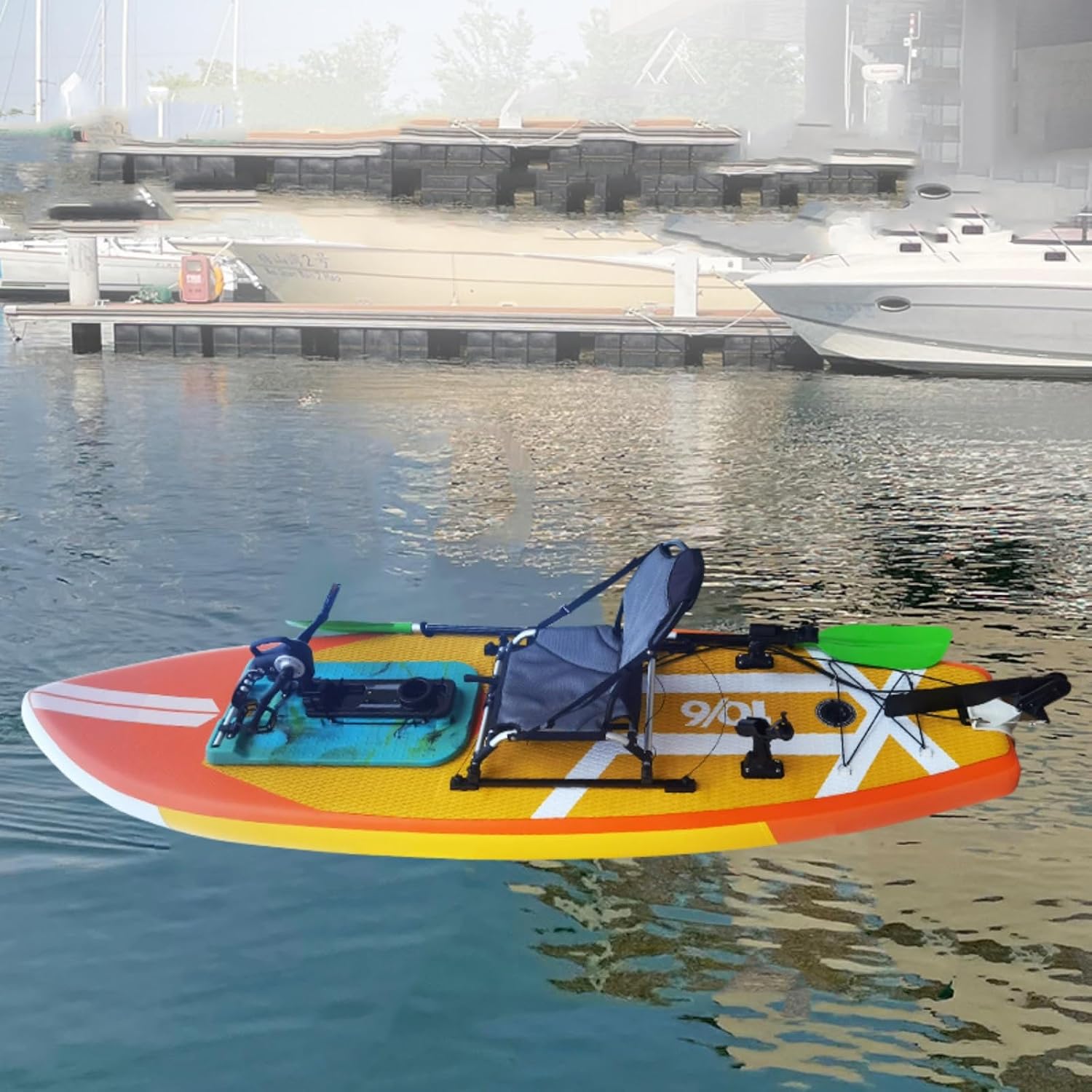 Wesky Inflatable Paddle Board for Adults,10'6'x30'x6' Ultra-Light Aerospace Material Stand Up Paddle Board with Premium Sup Accessories for All Skill Levels