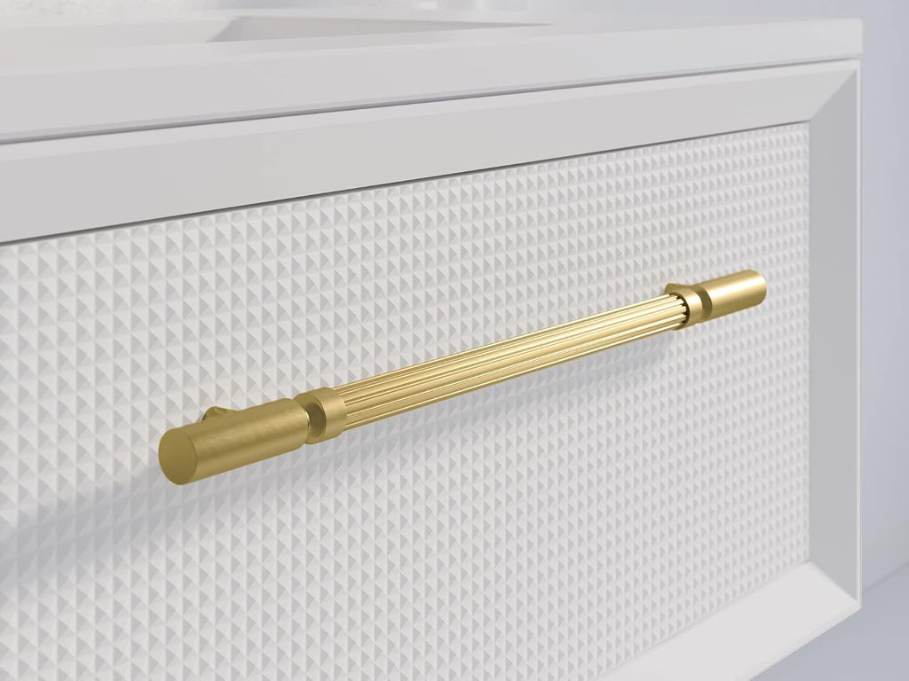 Kohler K33565-2MB Enivo 21' Drawer Pull Vibrant Brushed Moderne Brass
