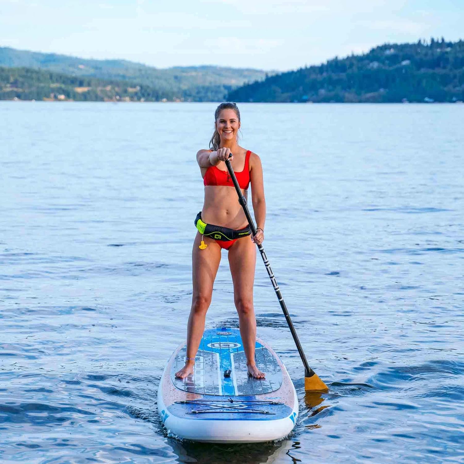 O'Brien Rio 11' Inflatable SUP Kit, Blue
