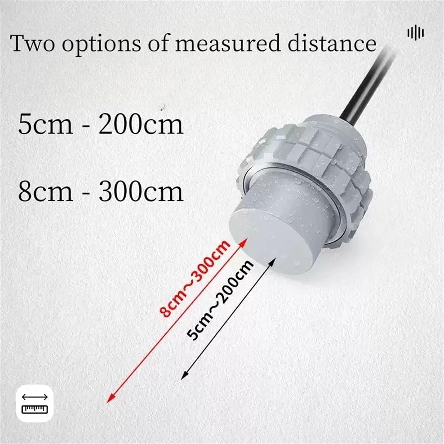 Distance Underwater Obstacle Avoidance Ultrasonic Sensor,Swimming Pools Cleaning Robots Distance Measured Sensor(8-300cm-UART)