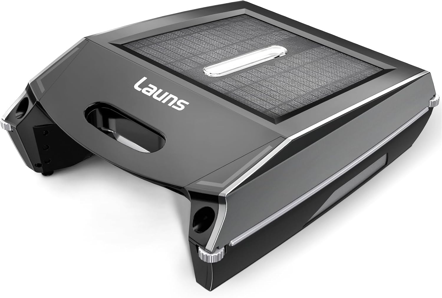F1 Solar Powered Robotic Pool Skimmer, Automatic Pool Cleaner with 6L Large Capacity Basket & Fast Charging, for In-Ground & Above-Ground Pools