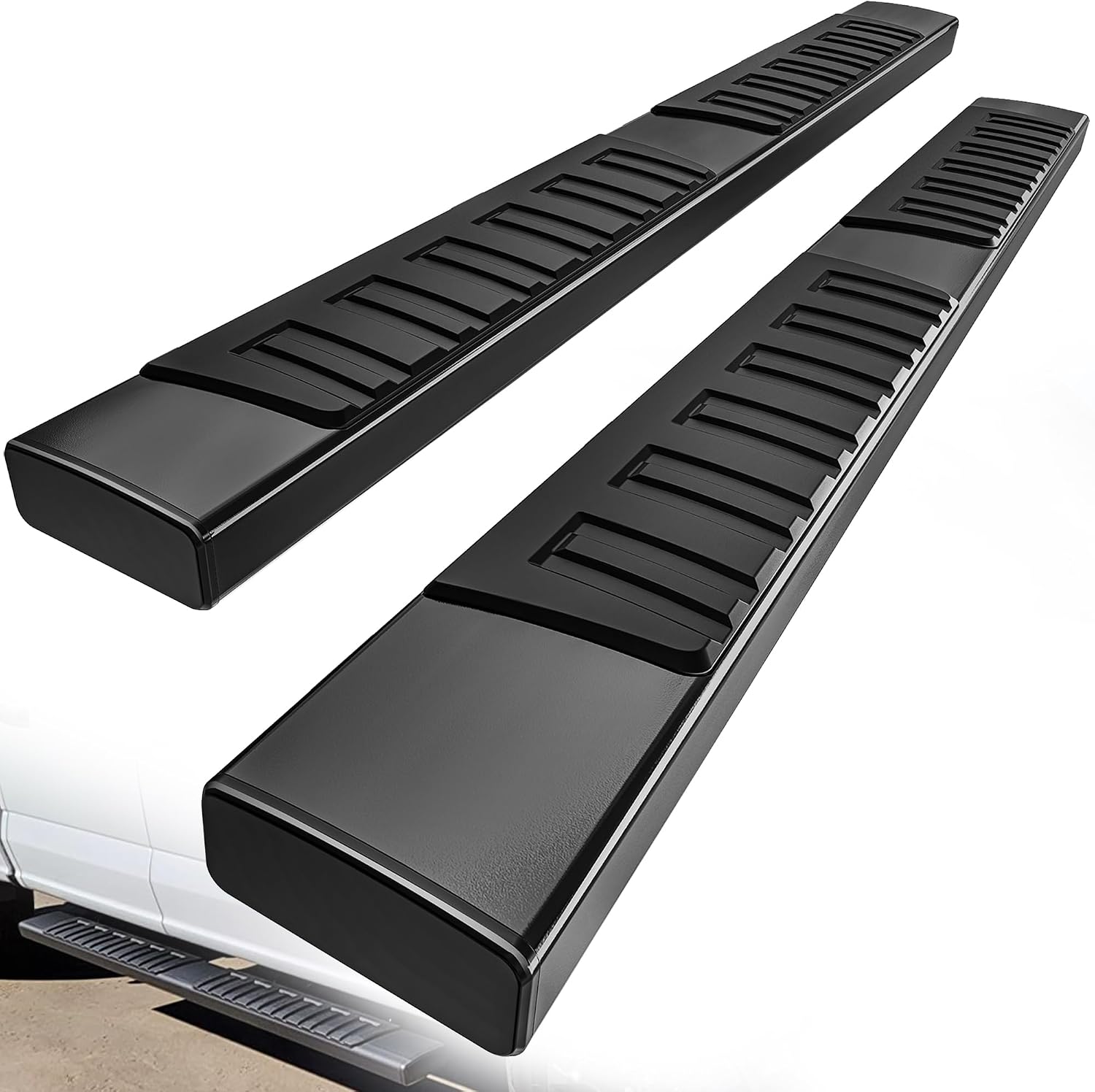 YITAMOTOR 6 Inches Running Boards Compatible with 2015-2026 Chevrolet Colorado/GMC Canyon Crew Cab, Aluminum Black Side Steps Nerf Bars