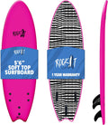 Rock-It 6' Albert Performance Fish Soft Top Surfboard Surf Board, Foam Surfboard, Kids Surfboard, Adult Surfboard, Tabla De Surf, Beginner Surfboard