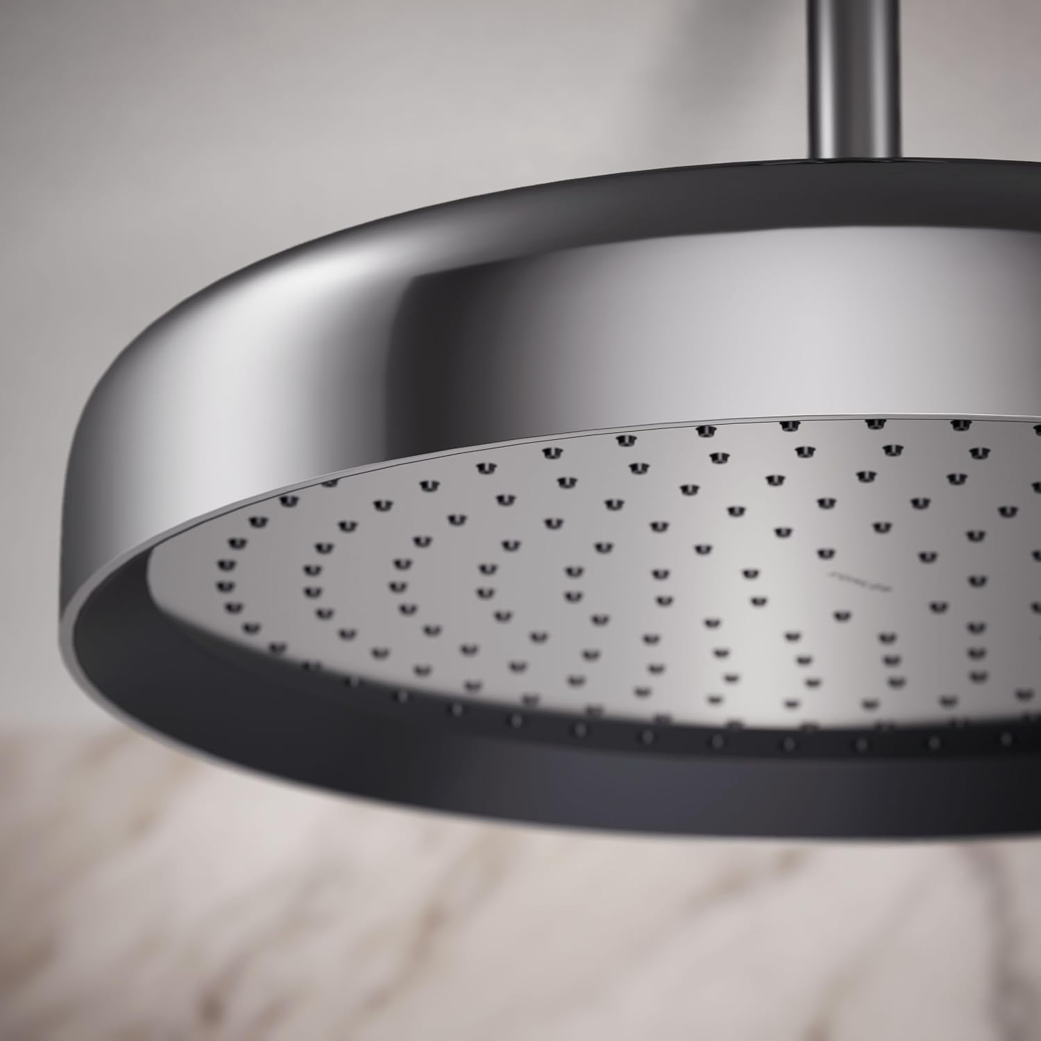 Kohler 26292-CP Statement® Round 14' single-function rainhead, 2.5 gpm, Polished Chrome