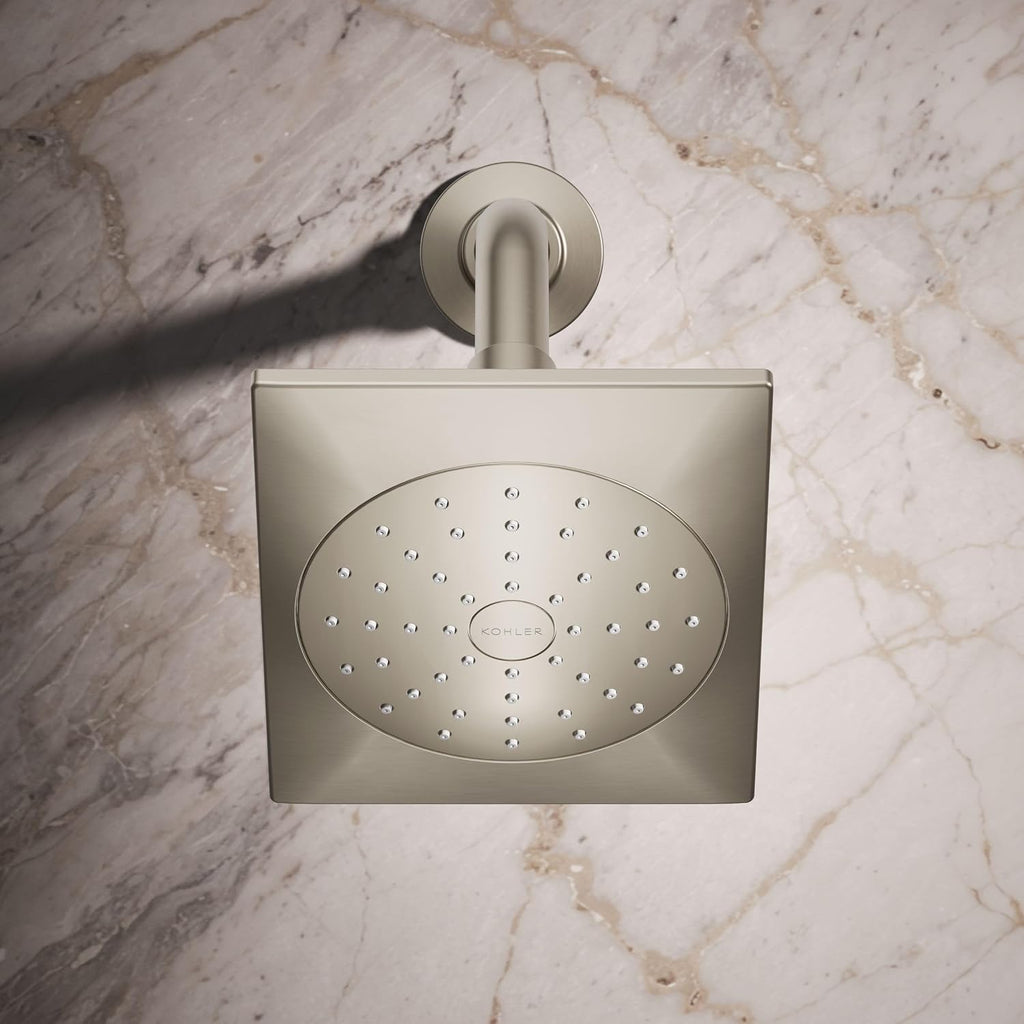 Kohler 45215-G-BN Loure® Single-function showerhead, 1.75 gpm, Vibrant Brushed Nickel