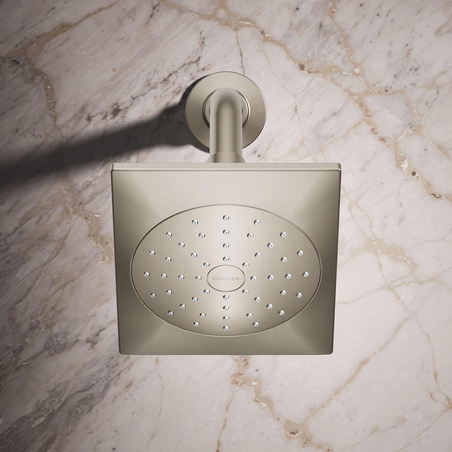 Kohler 45215-G-BN Loure® Single-function showerhead, 1.75 gpm, Vibrant Brushed Nickel