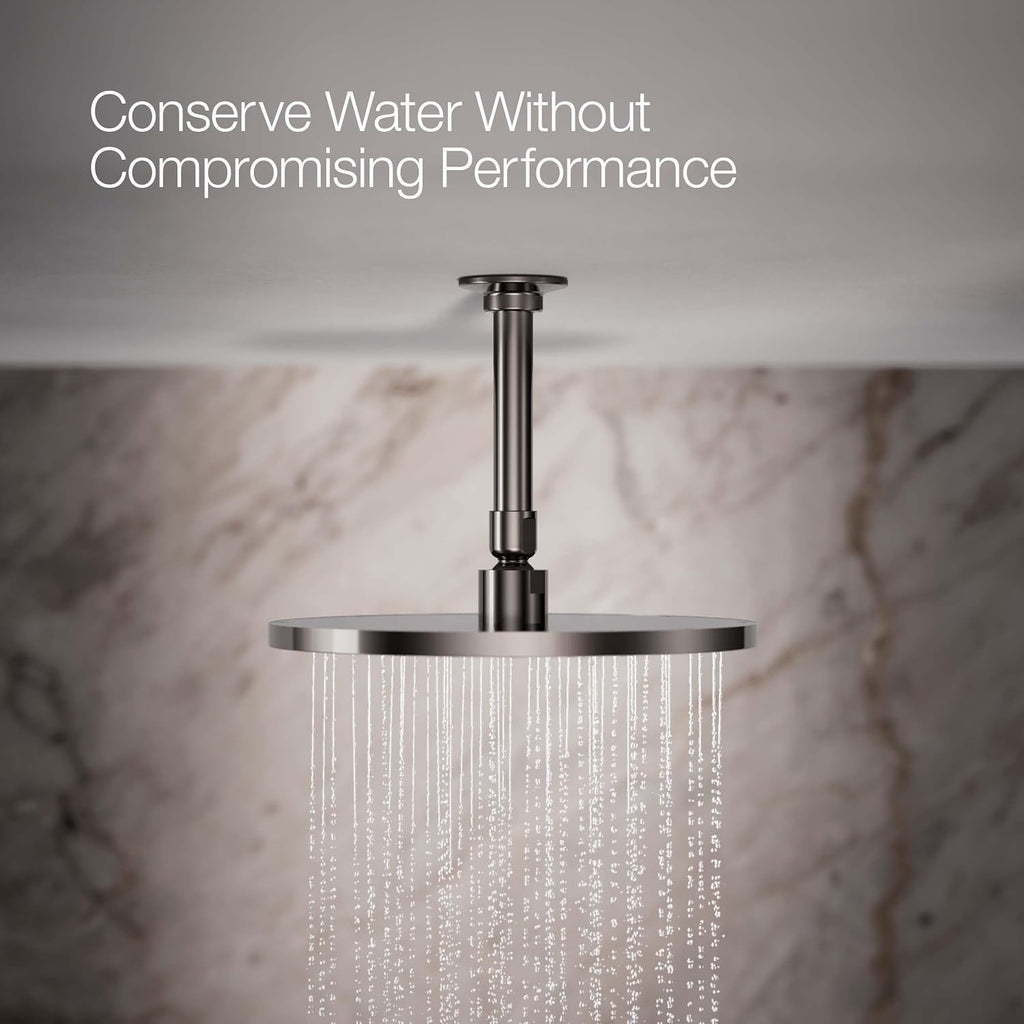 Kohler 13689-G-TT, 10 CONTEMPORARY ROUND RAIN SHWHD,1.75GPM, Vibrant Titanium