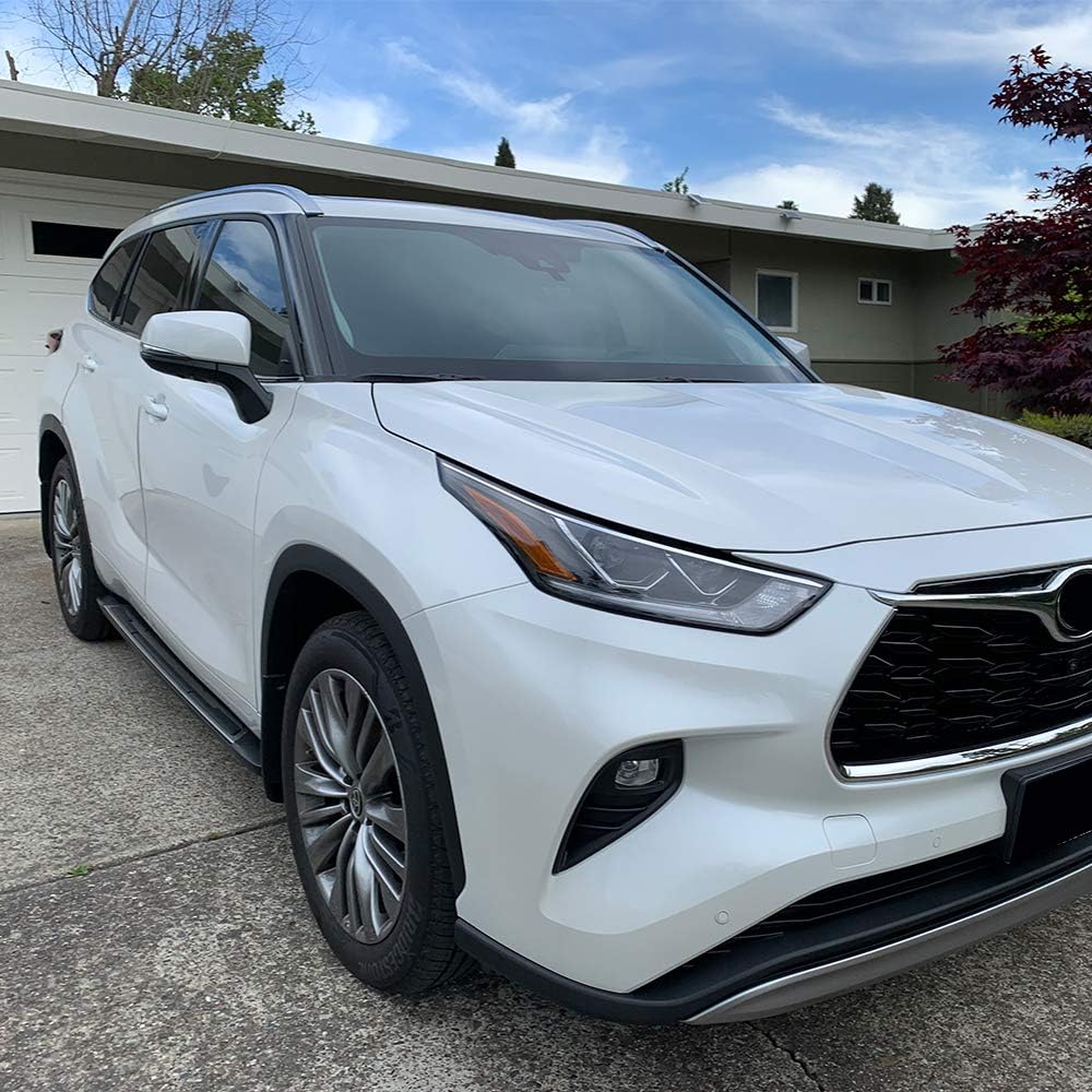 Running Boards Fit for 2020-2026 Toyota Highlander L LE XLE XSE Limited Platinum Hybrid Bronze Edition Side Steps Bar