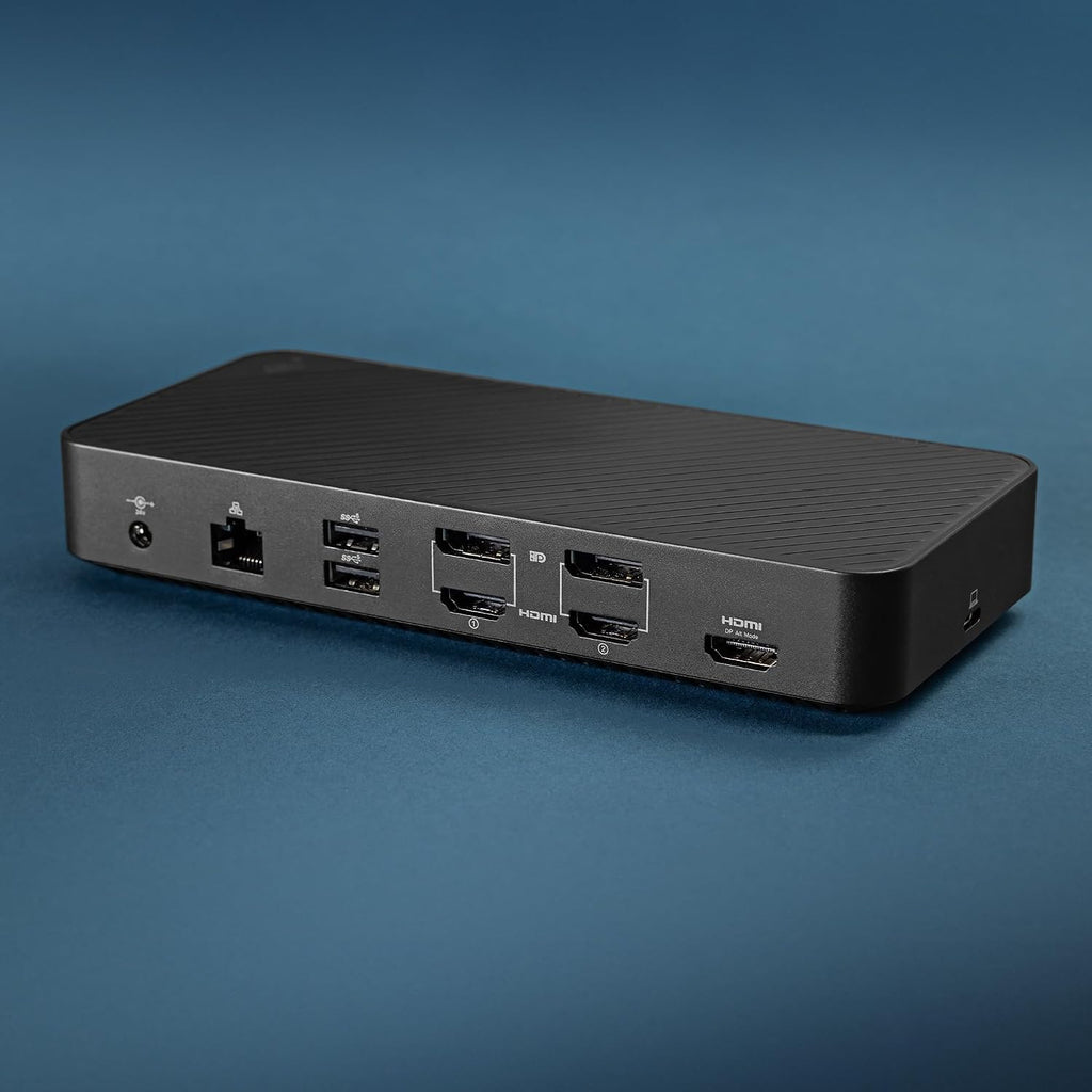 SideTrak 4K Docking Station | 13 Port High-Speed USB C Dock | Laptop Docking Station Dual Monitor/Triple Monitor | 100W Power Delivery | Compatible with Windows, Mac, Chrome