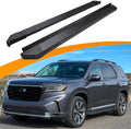Running Boards Fit for 2023-2026 Honda Pilot Aluminum Side Steps | 600 LBS Load, No-Drill Step Rails with Wide Non-Slip Platform, Side Step Bars for Kids, Elderly & Daily SUV Access