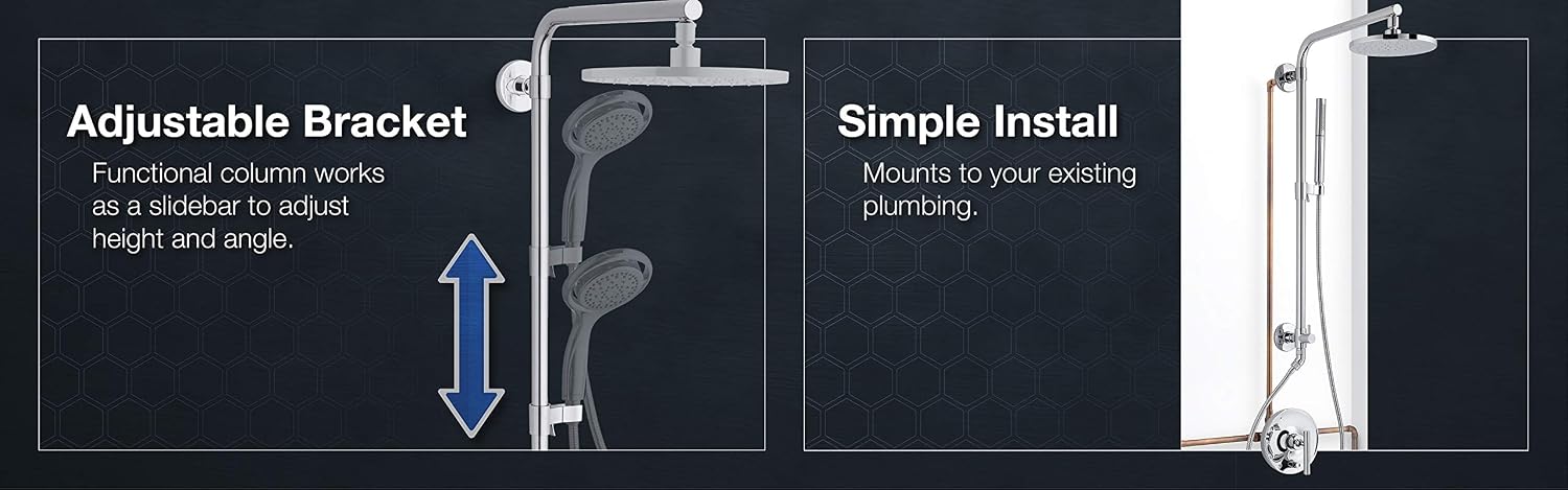 KOHLER Hydrorail-s Bath/shower Column