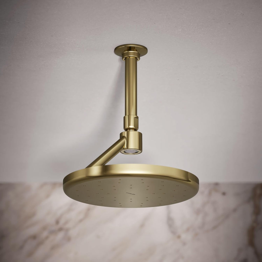 Kohler 26301-AF Statement® Open Rain iconic single-function rainhead,' 2.5 gpm, Vibrant French Gold