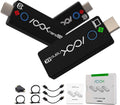 RGBlink 4K Wireless HDMI Transmitter and Receiver Kit,Plug and Play,Wireless HDMI Extender One Transmitter and Two Receivers, Supports Laptop to Dual Monitors for Meetings Live Broadcasts