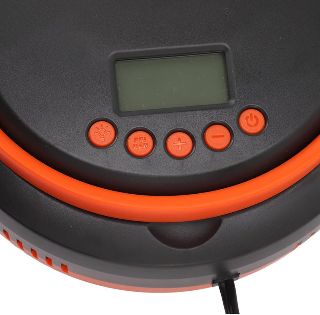 12V Vehicle Electric Air Pump High Pressure Inflatable Pump Electric Inflator for Paddle Board Surfboard Rubber Boat ABS Material 23.7 x 23.7 x 10.3cm