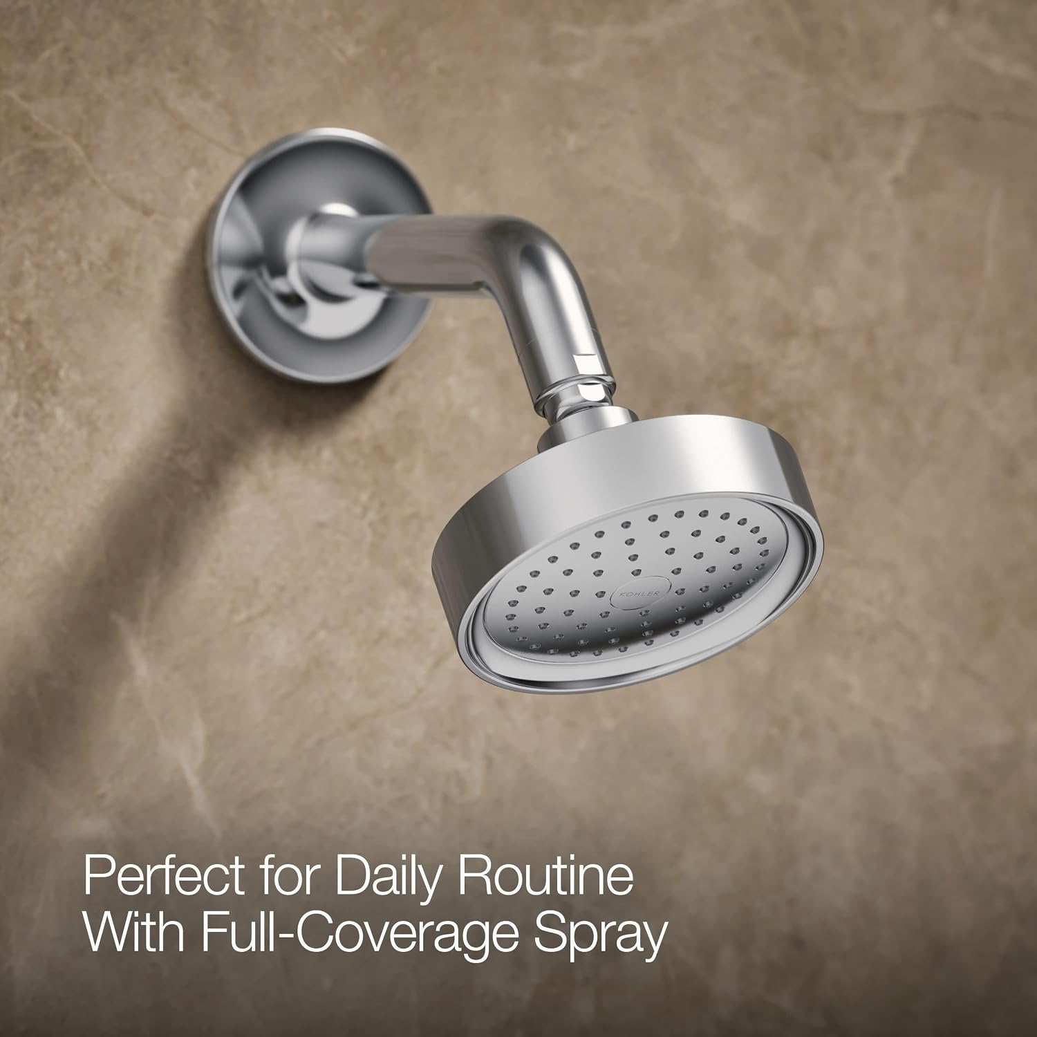 KOHLER K-T14421-3-CP Purist Rite-Temp Pressure-Balancing Bath and Shower Faucet Trim, Polished Chrome
