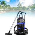 Pool Vacuum with Suction Head and Wastewater Pipe, Wastewater Suction Pump for 1600 W Fish Ponds for Cleaning Pools and Ponds