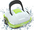 WINNY POOL CLEANER Cordless Robotic Pool Cleaner, Automatic Pool Vacuum with Powerful Suction, Dual-Motor,Self-Parking, Up to 538 Sq.ft,Ideal for Flat Above Ground Pools -Winny 200