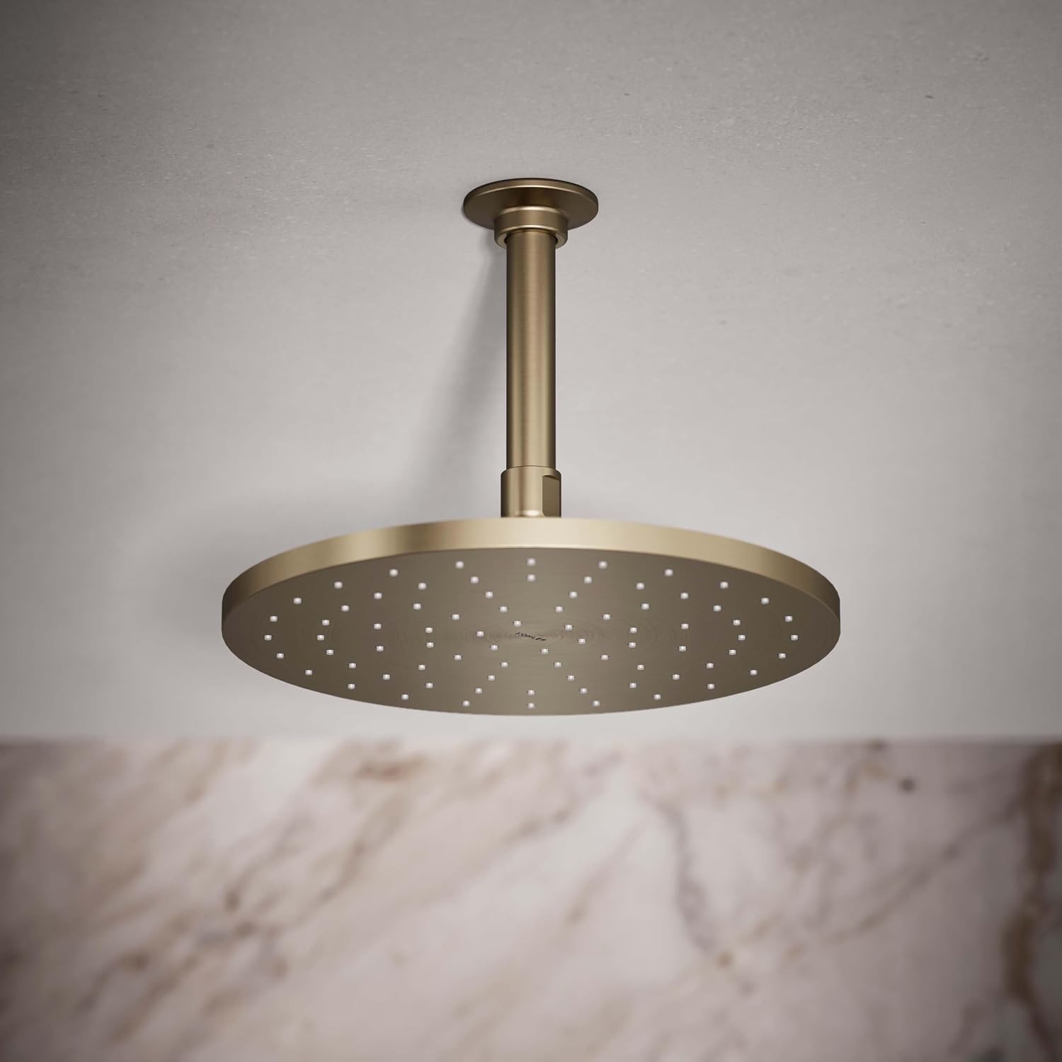 Kohler 13689-G-BV, 10 CONTEMPORARY ROUND RAIN SHWHD,1.75GPM, Vibrant Brushed Bronze