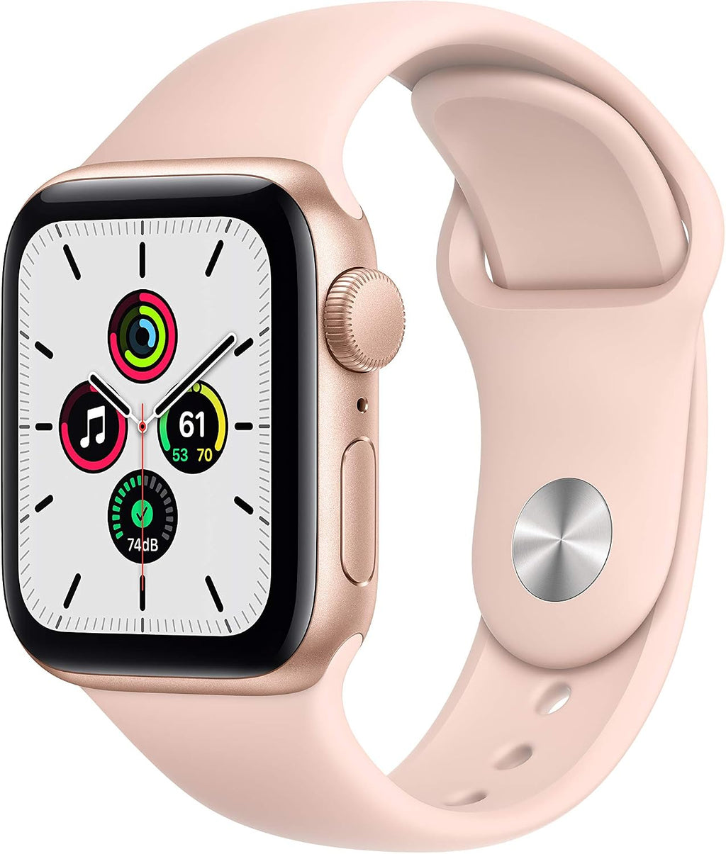 Apple Watch SE (GPS, 40mm) - Gold Aluminum Case with Pink Sand Sport Band