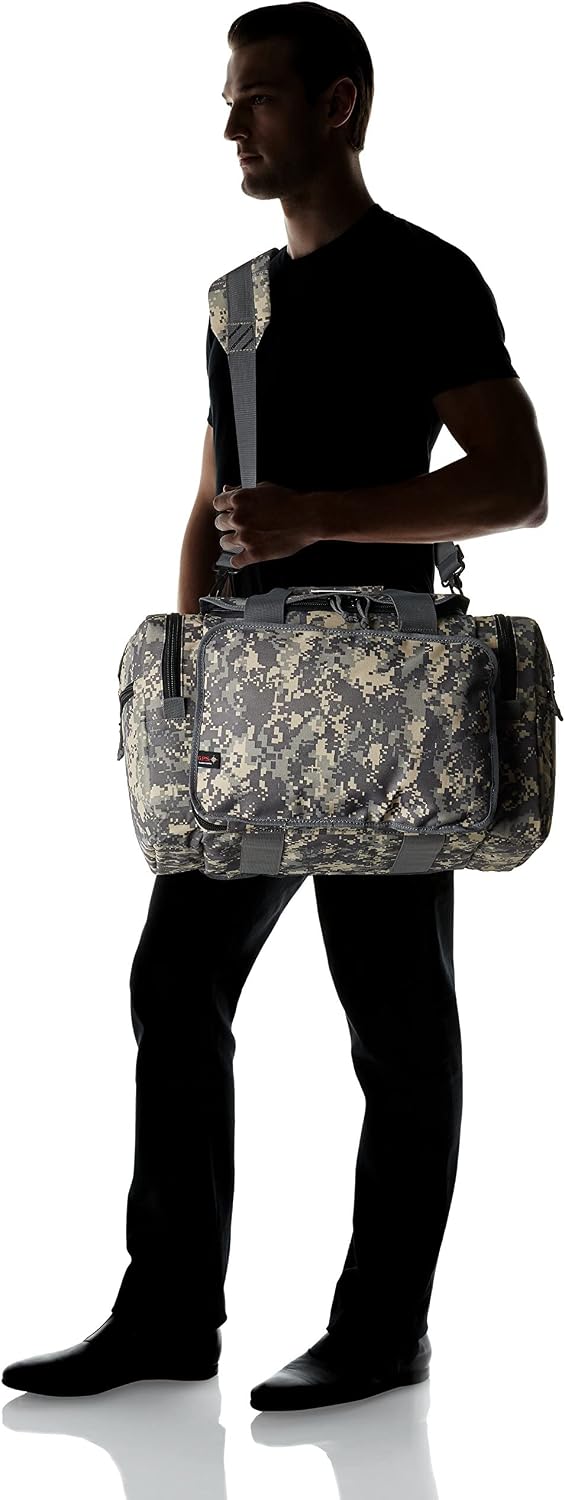 G.P.S. Large Range Bag with Lift Ports & 4 Ammo Dump Cups | Durable Secure Guns, Ammo & Shooting Accessories Storage