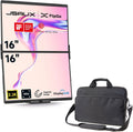 JSAUX FlipGo Pro 16' Dual Portable Monitors FilpGo Extended Screen Laptop Bag