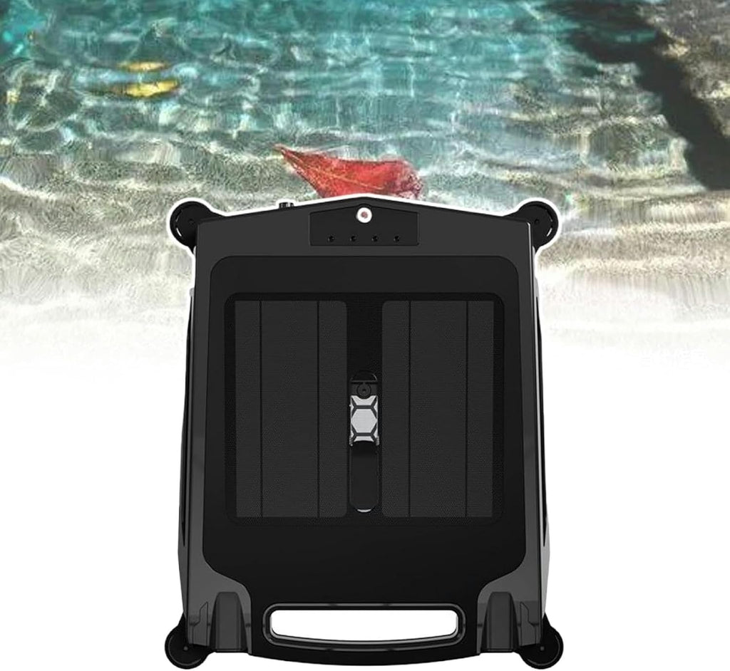 Cordless Pool Cleaner Robot, Working Time: 5 Hours, with Obstacle Sensing,for Cleaning Courtyard Pools Fallen Leaves