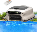 Pool Cleaning Robot | Manual Remote Control Pool Skimmer, Four Sensors, 3 Cleaning Modes, Uv-Resistant Housing, 10l Basket, Can Remove Leaves, Hair, Sediment, Pollen,Dead Insects From The Pool