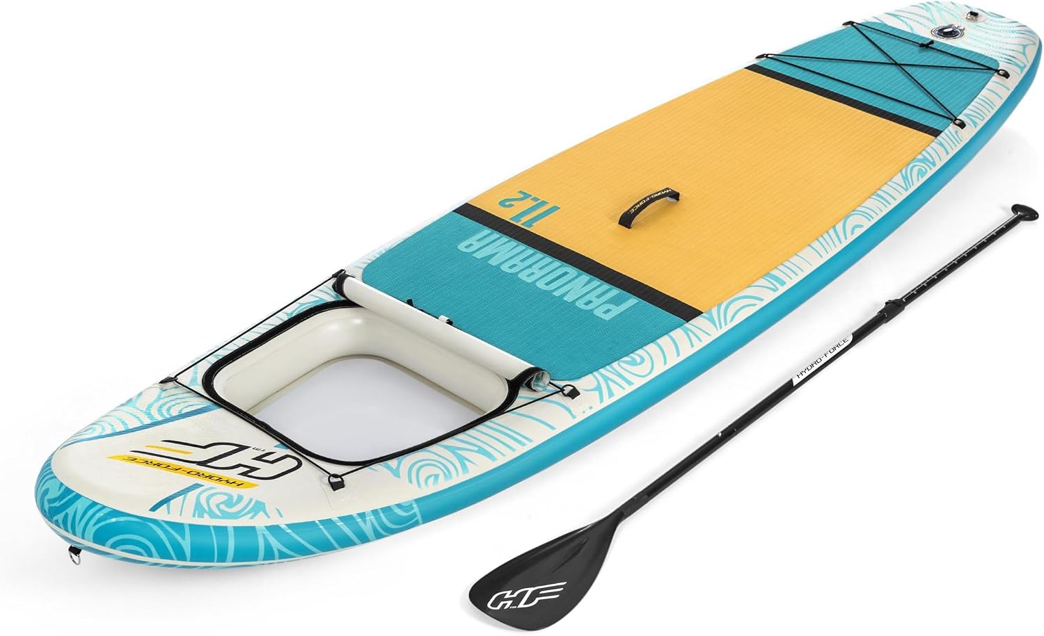 Hydro-Force SUP, Inflatable Stand Up Paddle Board, Complete Set, Multiple Styles, Sizes, 9FT, 10FT, 10'2FT, 11'2FT